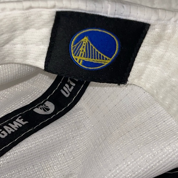 NBA Golden State Warriors White/Blue Basketball Hat Unisex - Picture 5 of 6